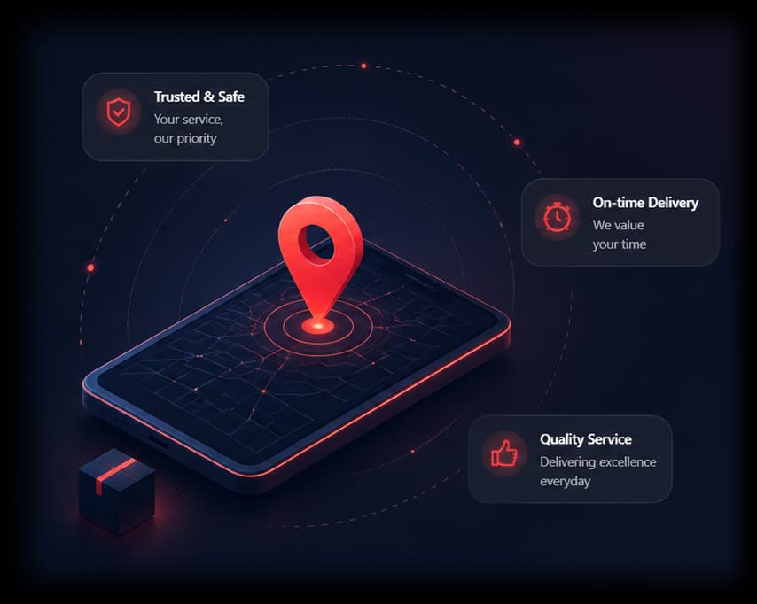 Service coverage across our delivery network